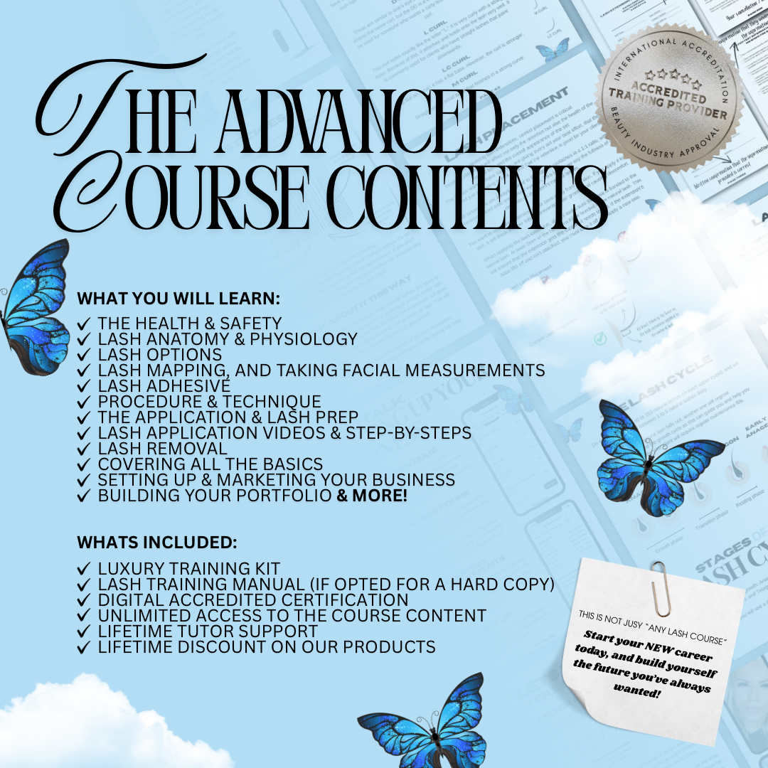 Online Advance Classic & Russian Lash Course
