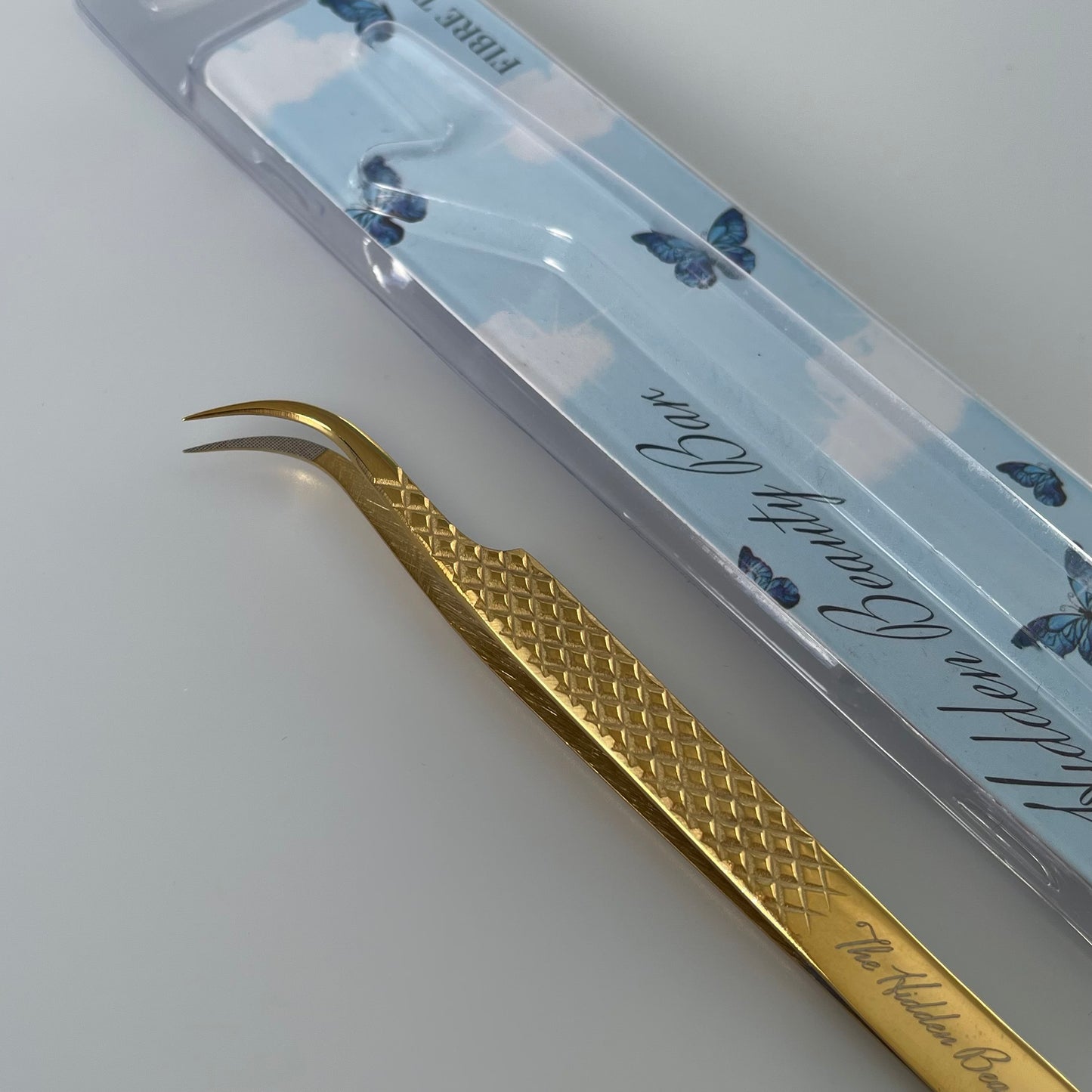 Fibre Tip Deluxe Curved Tweezer