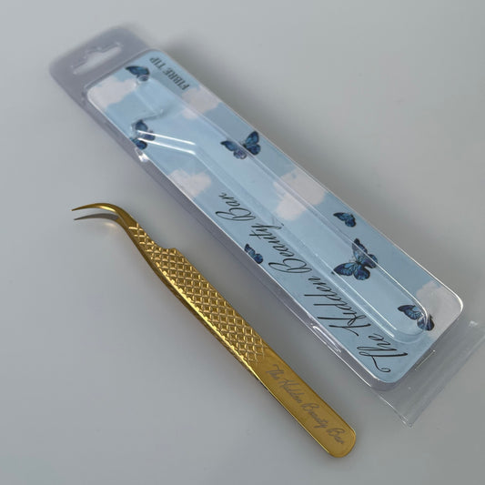Fibre Tip Deluxe Curved Tweezer